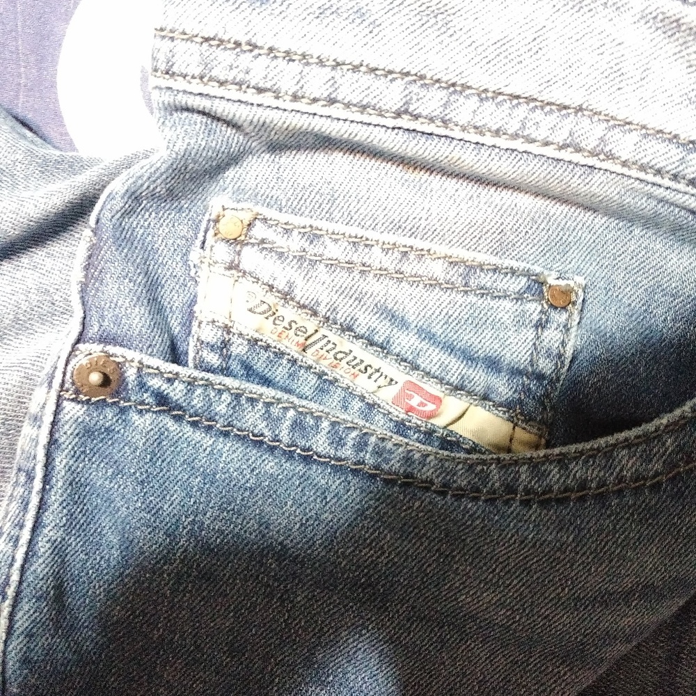Diesel Thavar Stretch Slim/Skinny Mens Jean 36W-32